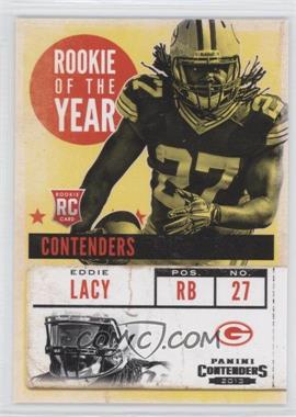 2013 Panini Contenders - Rookie of the Year Contenders #3 - Eddie Lacy