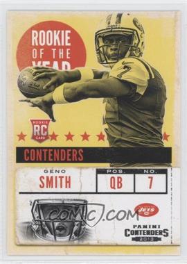 2013 Panini Contenders - Rookie of the Year Contenders #5 - Geno Smith