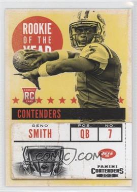 2013 Panini Contenders - Rookie of the Year Contenders #5 - Geno Smith