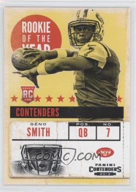 2013 Panini Contenders - Rookie of the Year Contenders #5 - Geno Smith