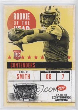 2013 Panini Contenders - Rookie of the Year Contenders #5 - Geno Smith