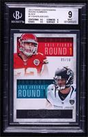 Eric Fisher, Luke Joeckel [BGS 9 MINT] #/10