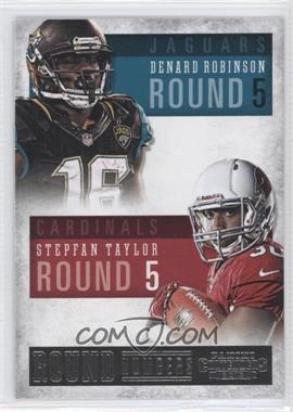 2013 Panini Contenders - Round Numbers #13 - Denard Robinson, Stepfan Taylor