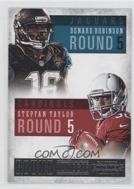 2013 Panini Contenders - Round Numbers #13 - Denard Robinson, Stepfan Taylor