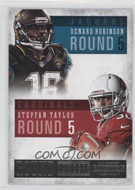 2013 Panini Contenders - Round Numbers #13 - Denard Robinson, Stepfan Taylor