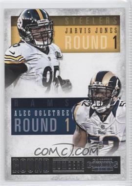 2013 Panini Contenders - Round Numbers #17 - Jarvis Jones, Alec Ogletree