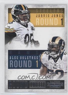 2013 Panini Contenders - Round Numbers #17 - Jarvis Jones, Alec Ogletree