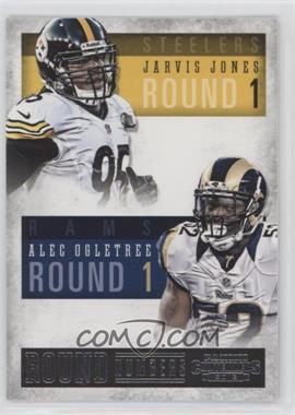 2013 Panini Contenders - Round Numbers #17 - Jarvis Jones, Alec Ogletree