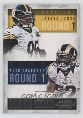 2013 Panini Contenders - Round Numbers #17 - Jarvis Jones, Alec Ogletree