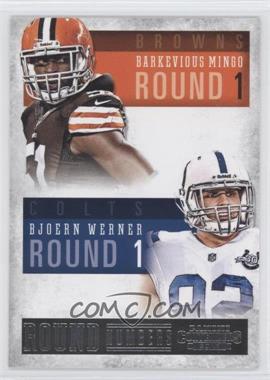 2013 Panini Contenders - Round Numbers #2 - Barkevious Mingo, Bjoern Werner