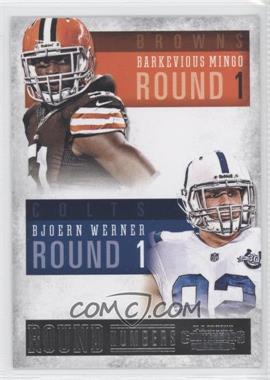 2013 Panini Contenders - Round Numbers #2 - Barkevious Mingo, Bjoern Werner