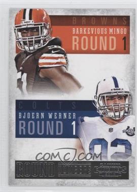 2013 Panini Contenders - Round Numbers #2 - Barkevious Mingo, Bjoern Werner