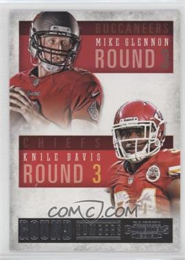 2013 Panini Contenders - Round Numbers #20 - Knile Davis, Mike Glennon