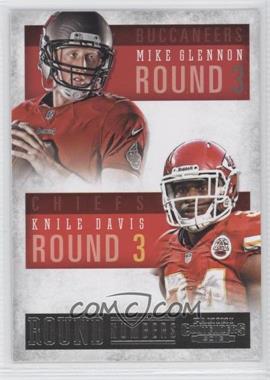 2013 Panini Contenders - Round Numbers #20 - Knile Davis, Mike Glennon