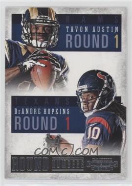 2013 Panini Contenders - Round Numbers #3 - DeAndre Hopkins, Tavon Austin