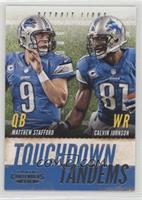 Calvin Johnson, Matthew Stafford