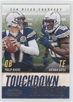 Antonio Gates, Philip Rivers