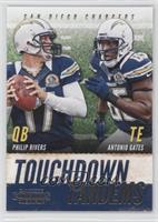 Antonio Gates, Philip Rivers