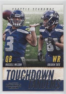 2013 Panini Contenders - Touchdown Tandems #14 - Golden Tate, Russell Wilson
