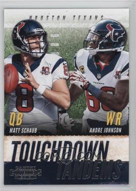 2013 Panini Contenders - Touchdown Tandems #17 - Andre Johnson, Matt Schaub