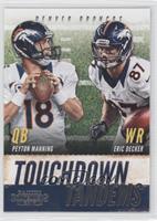 Eric Decker, Peyton Manning