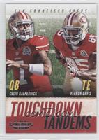 Colin Kaepernick, Vernon Davis