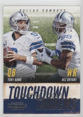 2013 Panini Contenders - Touchdown Tandems #3 - Dez Bryant, Tony Romo