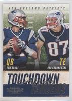 Rob Gronkowski, Tom Brady