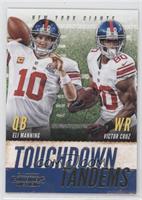 Eli Manning, Victor Cruz