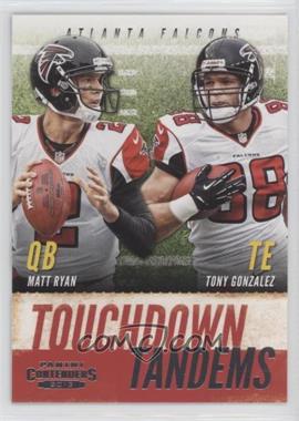 2013 Panini Contenders - Touchdown Tandems #9 - Matt Ryan, Tony Gonzalez