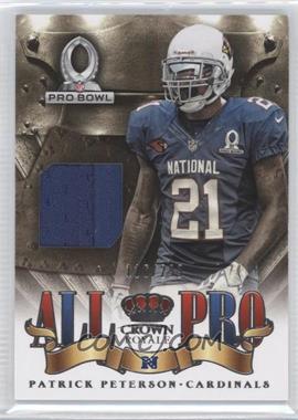 2013 Panini Crown Royale - All Pro Materials #15 - Patrick Peterson /299