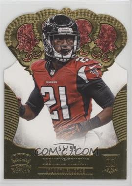 2013 Panini Crown Royale - [Base] - Gold Die-Cut Crown #132 - Desmond Trufant /99