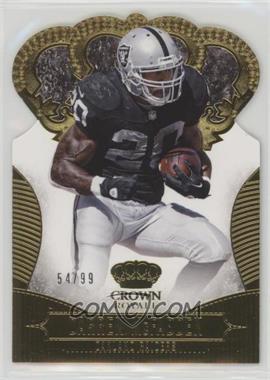 2013 Panini Crown Royale - [Base] - Gold Die-Cut Crown #29 - Darren McFadden /99