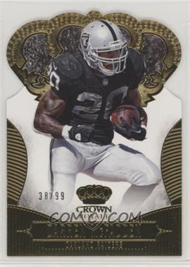 2013 Panini Crown Royale - [Base] - Gold Die-Cut Crown #29 - Darren McFadden /99