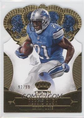 2013 Panini Crown Royale - [Base] - Gold Die-Cut Crown #76 - Reggie Bush /99