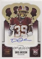 David Amerson #/25