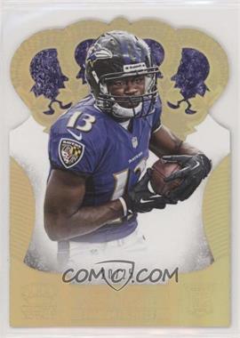 2013 Panini Crown Royale - [Base] - Gold Holo Die-Cut Crown #101 - Aaron Mellette /25