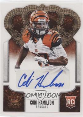 2013 Panini Crown Royale - [Base] - Retail Bronze Die-Cut Crown Signatures #121 - Cobi Hamilton /100