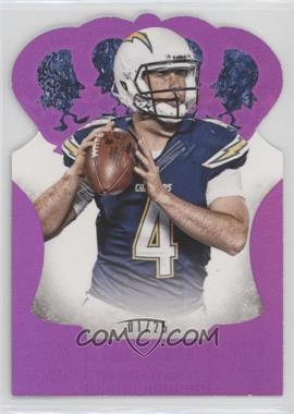 2013 Panini Crown Royale - [Base] - Retail Purple Holo Die-Cut Crown #111 - Brad Sorensen /25