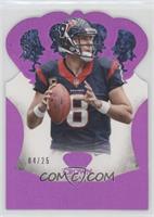 Matt Schaub #/25