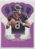 Matt Schaub #/25