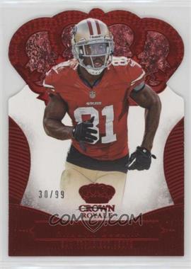 2013 Panini Crown Royale - [Base] - Retail Red Die-Cut Crown #9 - Anquan Boldin /99