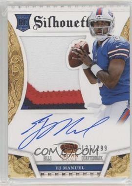 2013 Panini Crown Royale - [Base] - Silhouettes Autographs #209 - EJ Manuel /299