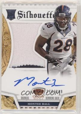 2013 Panini Crown Royale - [Base] - Silhouettes Autographs #229 - Montee Ball /299