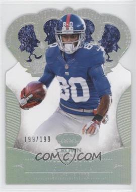 2013 Panini Crown Royale - [Base] - Silver Holo Die-Cut Crown #97 - Victor Cruz /199