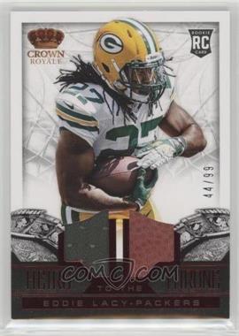 2013 Panini Crown Royale - Heirs to the Throne Materials - Retail Combos #7 - Eddie Lacy /99