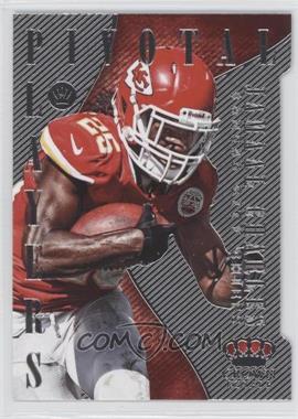 2013 Panini Crown Royale - Pivotal Players #12 - Jamaal Charles