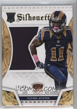 2013 Panini Crown Royale - Rookie - Retail Silhouettes Prime #35 - Tavon Austin /49