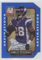 Adrian Peterson (Uncorrected Error: No number, should be 57) #/72