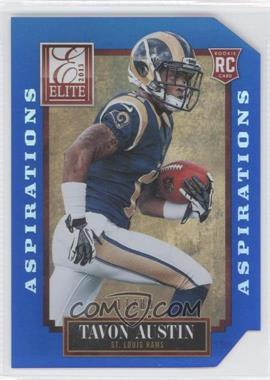 2013 Panini Elite - [Base] - Aspirations Die-Cut #190 - Tavon Austin /89